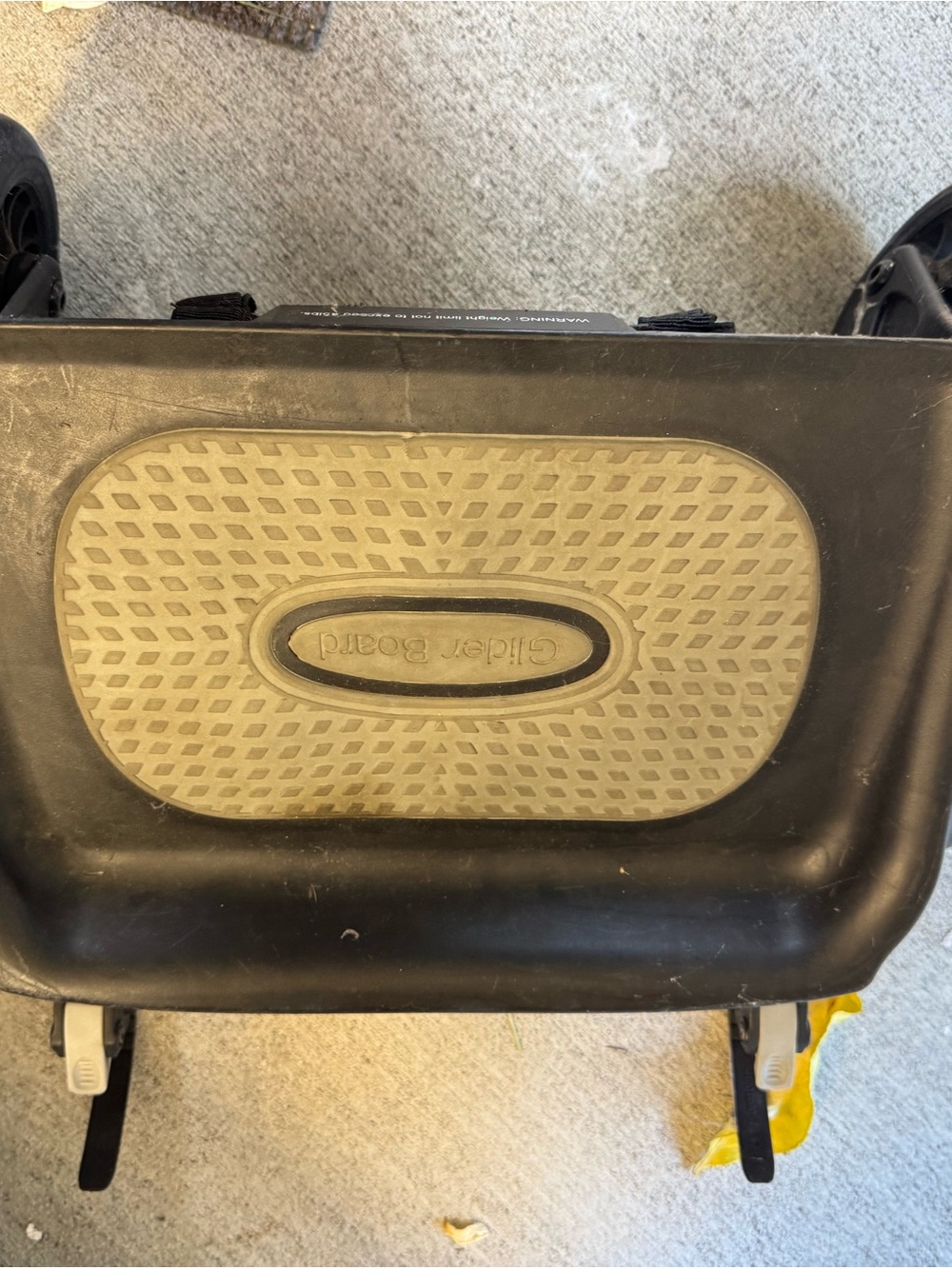 Baby jogger Glider Board Child Stroller/Car Seat Ride-On Step - Black & Gray